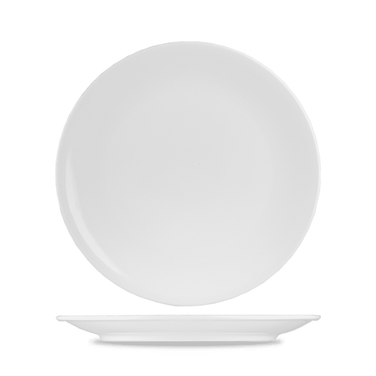 Menu Porcelain Coupe Plate 20.5Cm Box of 6 (3-5 Working Days Delivery)