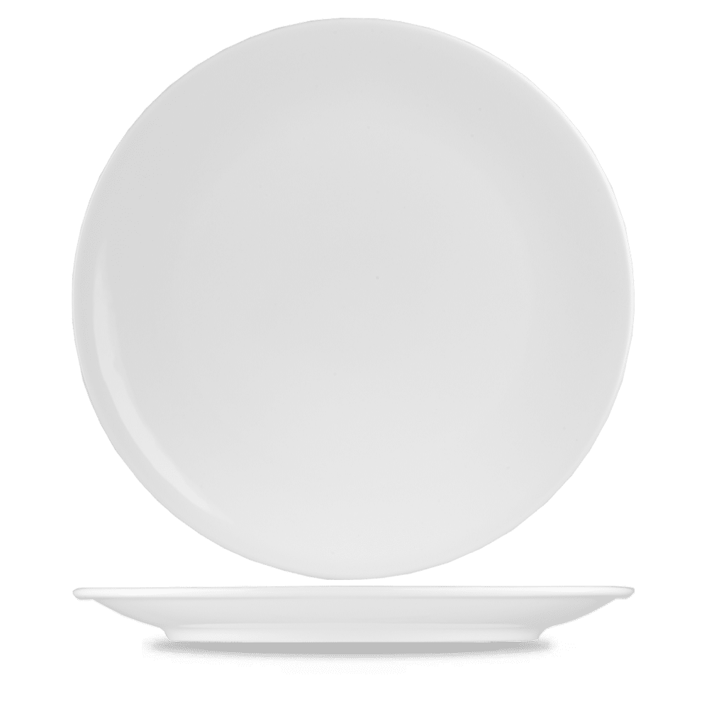 Menu Porcelain Coupe Plate 31Cm Box 6