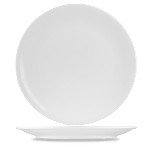 Menu Porcelain Coupe Plate 31Cm Box of 6 (3-5 Working Days Delivery)