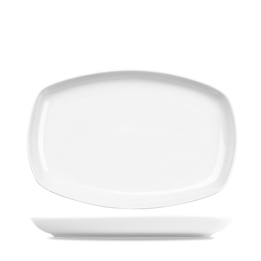 Menu Porcelain Rectangle Plate 9 1/2X6 1/4" Box of 6 (3-5 Working Days Delivery)