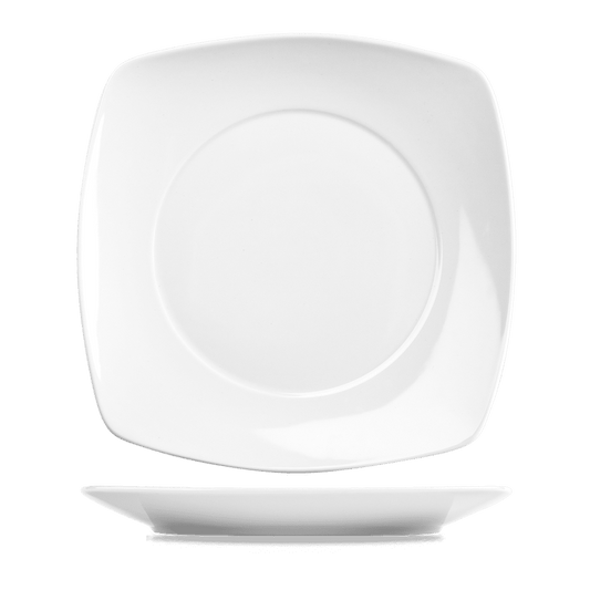 Menu Porcelain Square Plate 30Cm Box of 6 (3-5 Working Days Delivery)