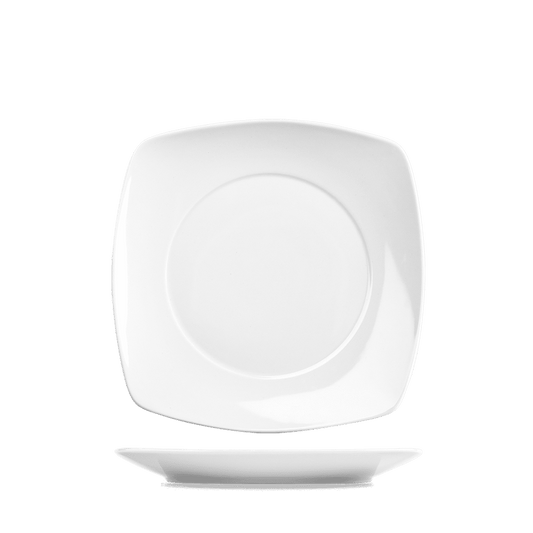 Menu Porcelain Square Plate 17.5Cm Box of 6 (3-5 Working Days Delivery)