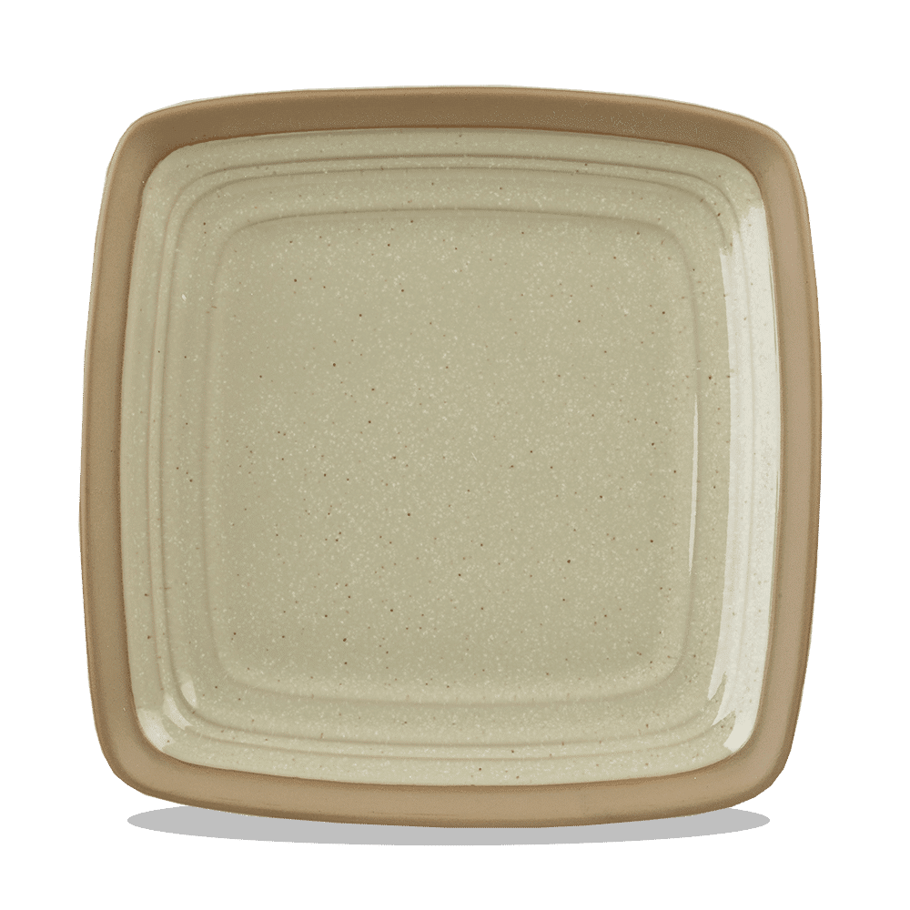 Igneous  Square Plate 21Cm Box 6