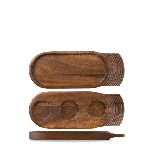 Wood Board 35.5Cm Box of 4 (3-5 Working Days Delivery)