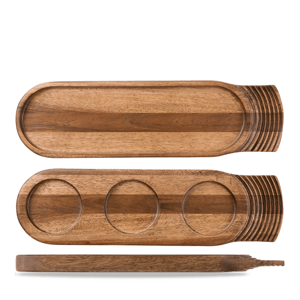 Wood  Board 48X14Cm Box 4