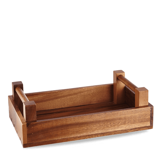 Wood Rect Crate 13X7 7/8X3 7/8" Box of 4 (3-5 Working Days Delivery)