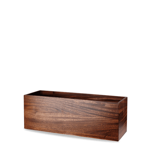 Wood Rect Buffet Riser 15"X4.8"X4" Box of 2 (3-5 Working Days Delivery)