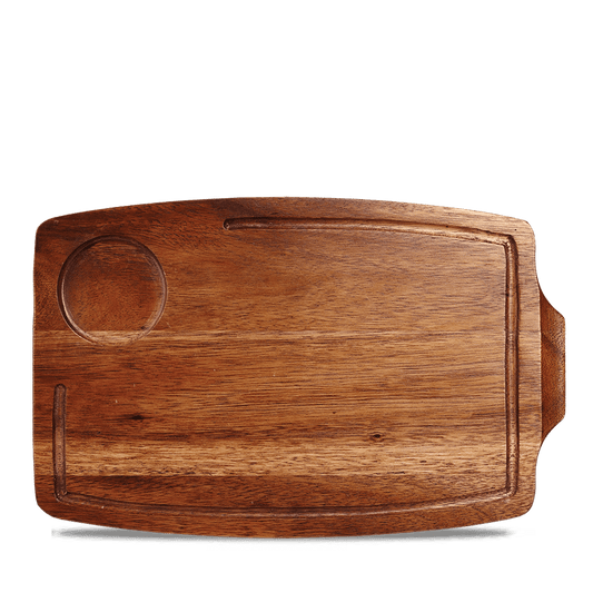 Wood Rectangular Serving Board 13 5/8X8 5/8" Box of 6 (3-5 Working Days Delivery)