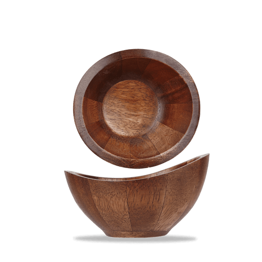 Wood Sm Moonstone Bowl 14X13.5X18Cm Box of 4 (3-5 Working Days Delivery)