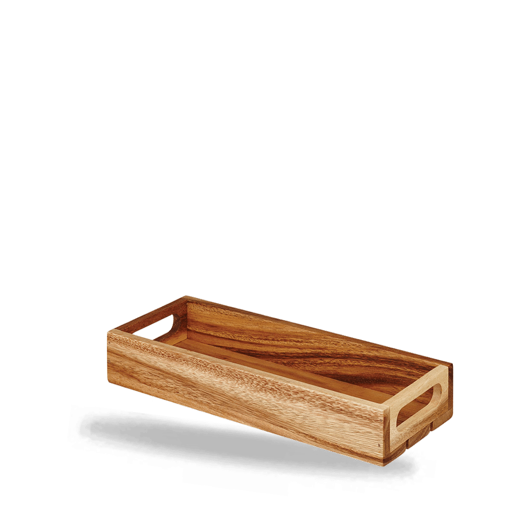 Wood Small Rect Crate  Box 4