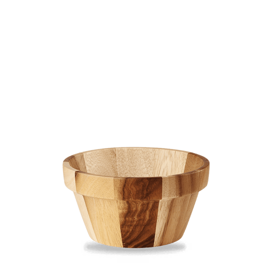 Wood Medium Plant Pot Pedestal 19.8X10Cm Box of 4 (3-5 Working Days Delivery)