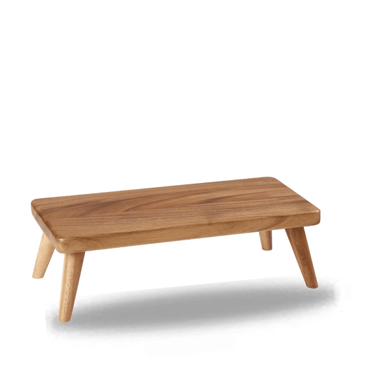 Wood Rectangular Small Stand 13 1/8X6X4 1/8" Box of 2 (3-5 Working Days Delivery)