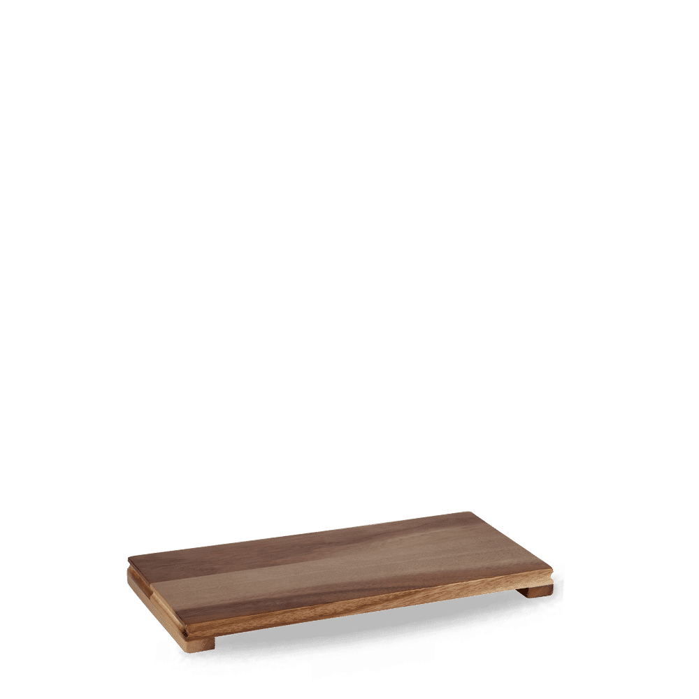 Wood  Small Rectangular Pres. Board 13 1/2X6 1/3X1" Box 4