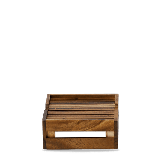 Wood S/S Stkng Crate Riser 10 1/6X8 3/4X3 7/10" Box of 4 (3-5 Working Days Delivery)