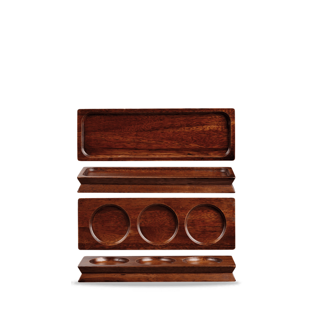 Wood  Wooden Deli Board 27Cm X 9Cm Box 4
