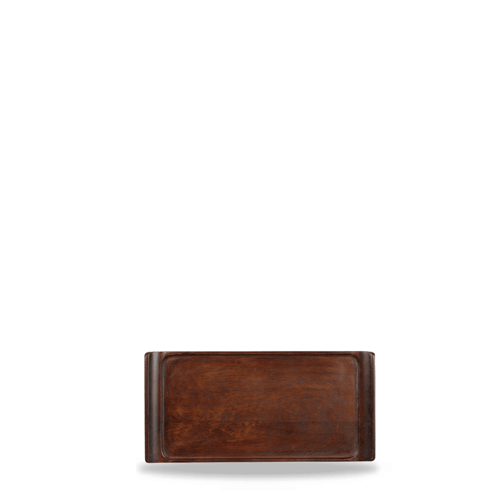 Wood Rectangular Tray 11 3/4" X 5 3/4" Box 6