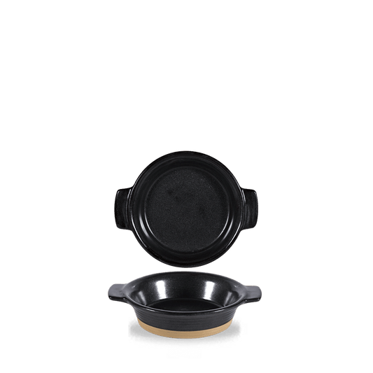 Igneous Black Individual Dish 5.5" Box of 6 (3-5 Working Days Delivery)