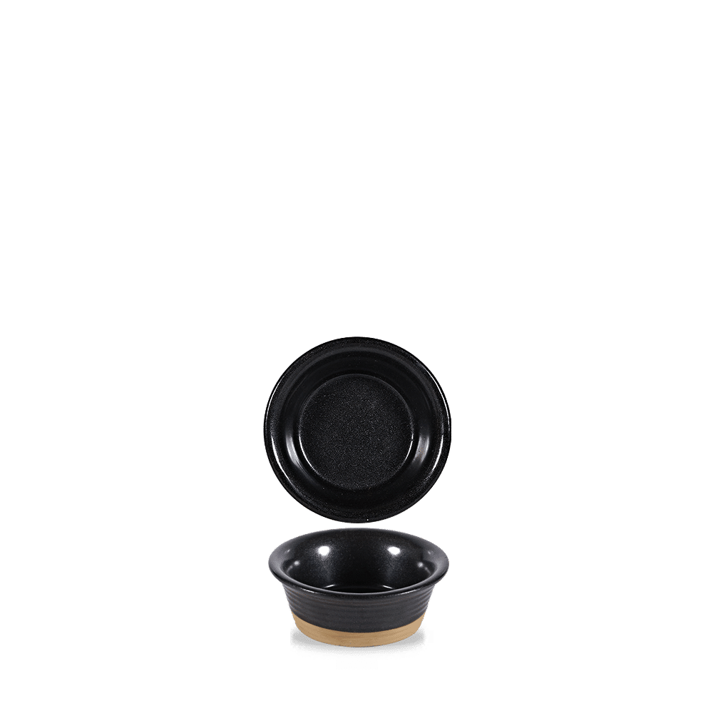 Igneous Black  Ramekin 3.3Oz Box 6