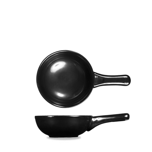 Rustics Black Sparkle Deep Skillet 57Cl Box of 6 (3-5 Working Days Delivery)