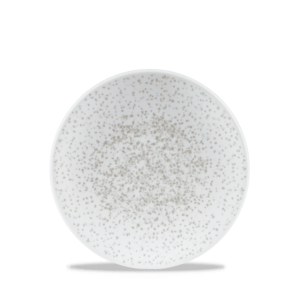 Menu Shades Caldera Chalk White Coupe Plate 6" Box 6