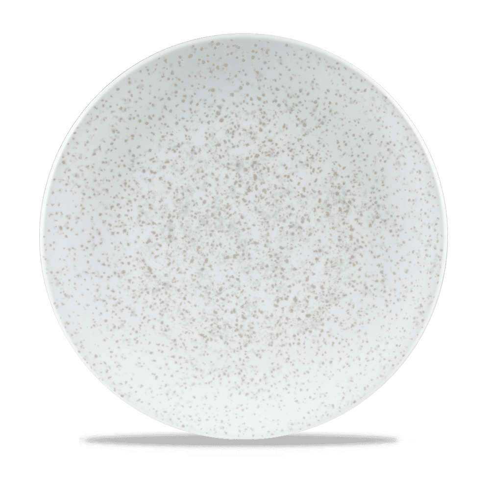 Menu Shades Caldera Chalk White Coupe Plate 10.5" Box 6