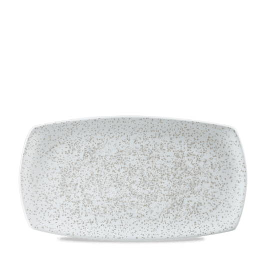 Menu Shades Caldera Chalk White Flat Rectangle Plate 14X7.5" Box of 6 (3-5 Working Days Delivery)