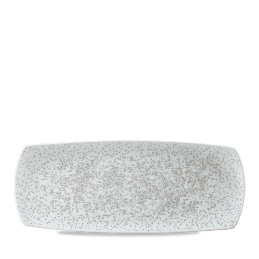 Menu Shades Caldera Chalk White Flat Rectangle Plate 14X5 1/2" Box of 6 (3-5 Working Days Delivery)