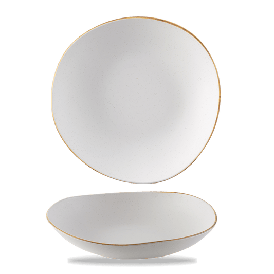 Plastic Melamine Stonecast Trace Bowl 15" Box of 2 (3-5 Working Days Delivery)