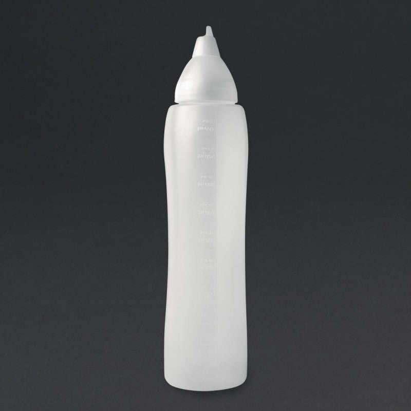 Squeeze Sauce Non-Drip Bottle Clear 35oz