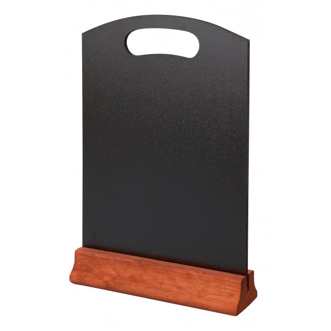 Hand Held Menu Board A4 - Dimensions: 21.2cm(L) x 5.4cm(W) x 32cm(H)