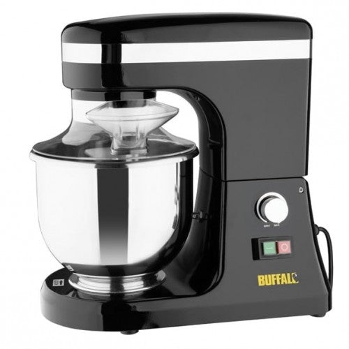 Buffalo Planetary Mixer 5Ltr - Capacity: 5Ltr (1.6kg dough). Includes 3 attachments