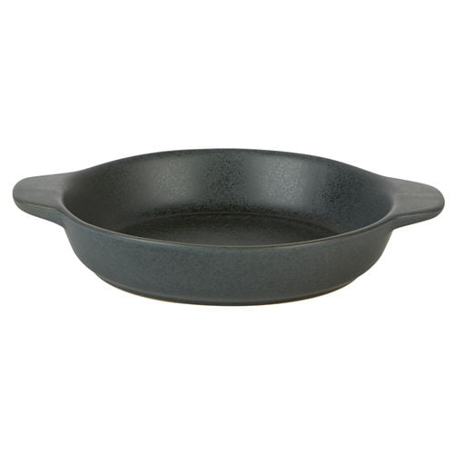 Rustico Carbon Round Eared Dish 19cm Box of 4