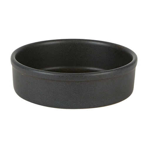 Rustico Carbon Round Tapas Dish 10cm Box of 12