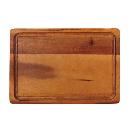 Acacia Rectangular Board 30x23x2cm Pack of 2 *Not Dishwasher Safe