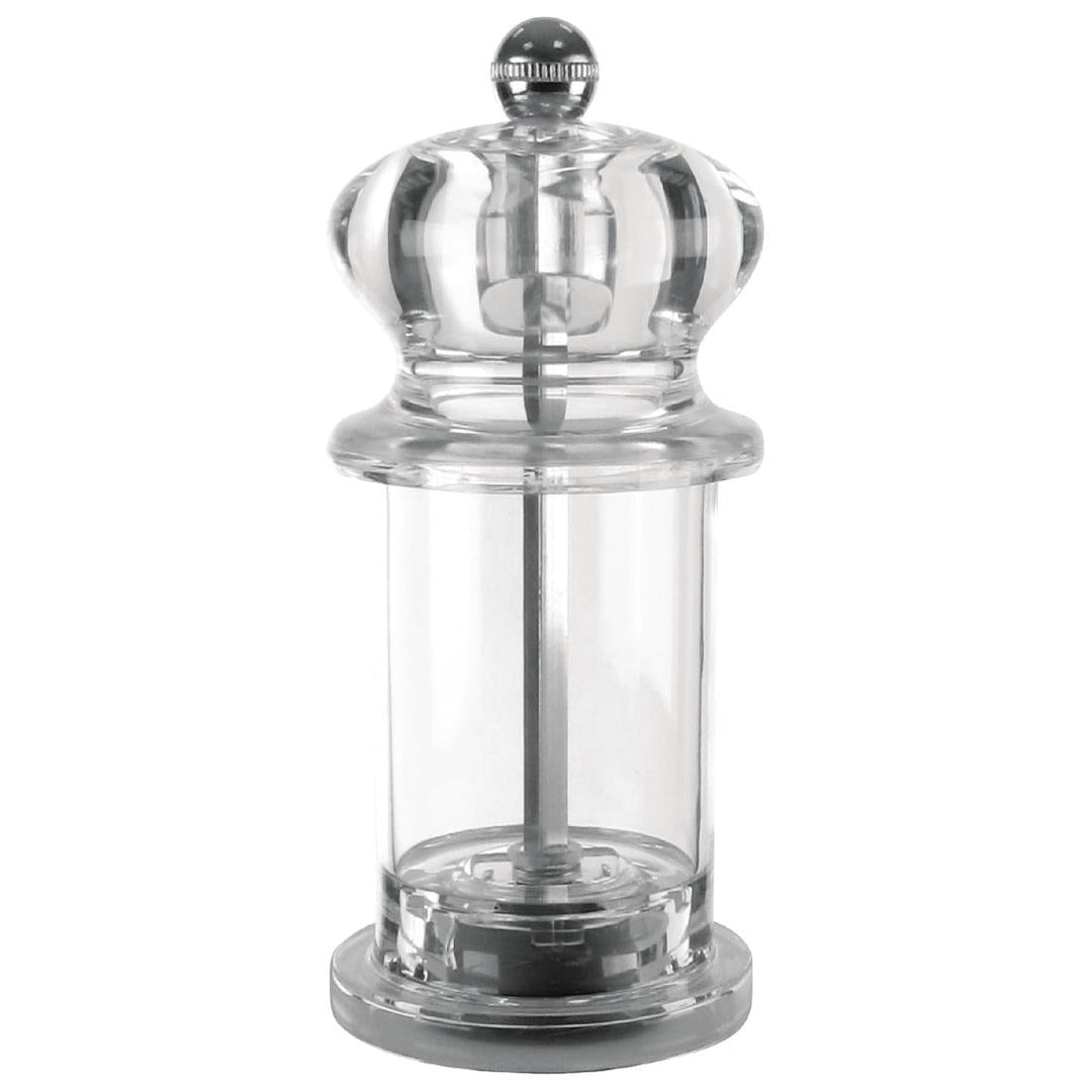 Acrylic Pepper Mill 14cm High