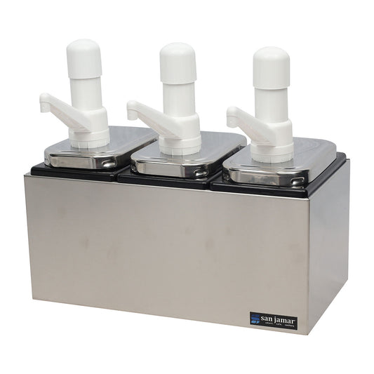 San Jamar 3-Pump Multi-Pump Centre