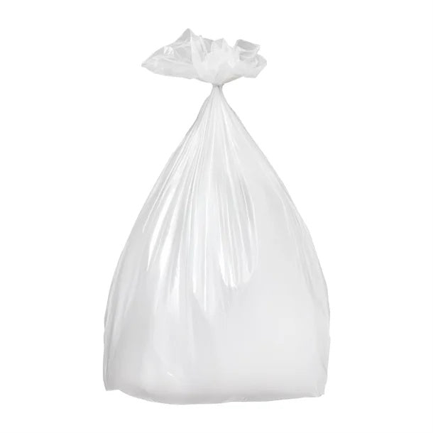 Jantex Medium Duty Bin Bags Clear 70Ltr (200 Pack)