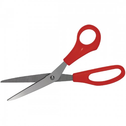 Hygiplas Red Colour Coded Scissors - Length: 203mm. For raw meat.