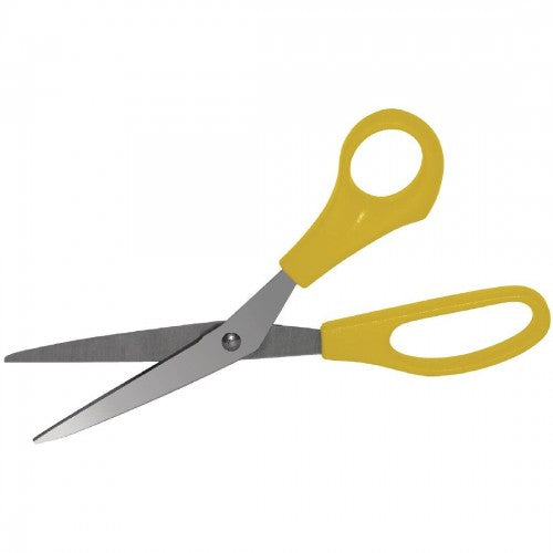 Hygiplas Yellow Colour Coded Scissors - Length: 203mm. For cooked meat.