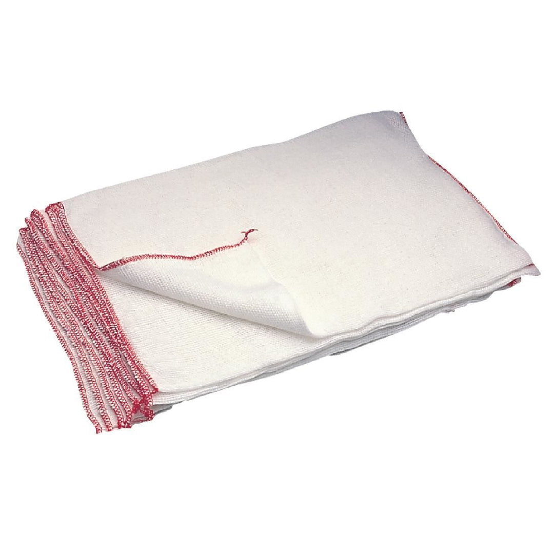 Jantex Dish Cloths Bleached (Pack of 10)