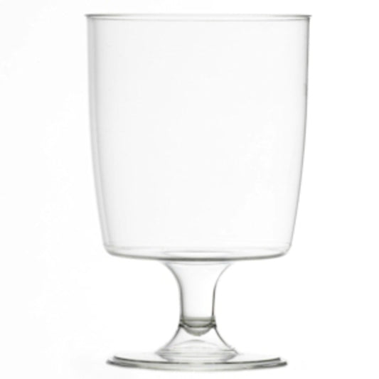 Disposable One Piece Wine Glasses 7.7oz / 220ml - Lined 125ml & 175ml CA Case of 250