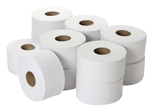 Mini Jumbo Toilet Rolls 150m (60mm Core) Recycled Pack of 12
