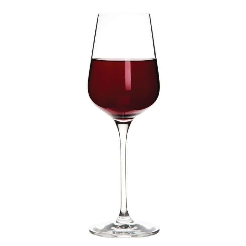 Olympia Claro One Piece Crystal Wine Glasses 430ml Box of 6