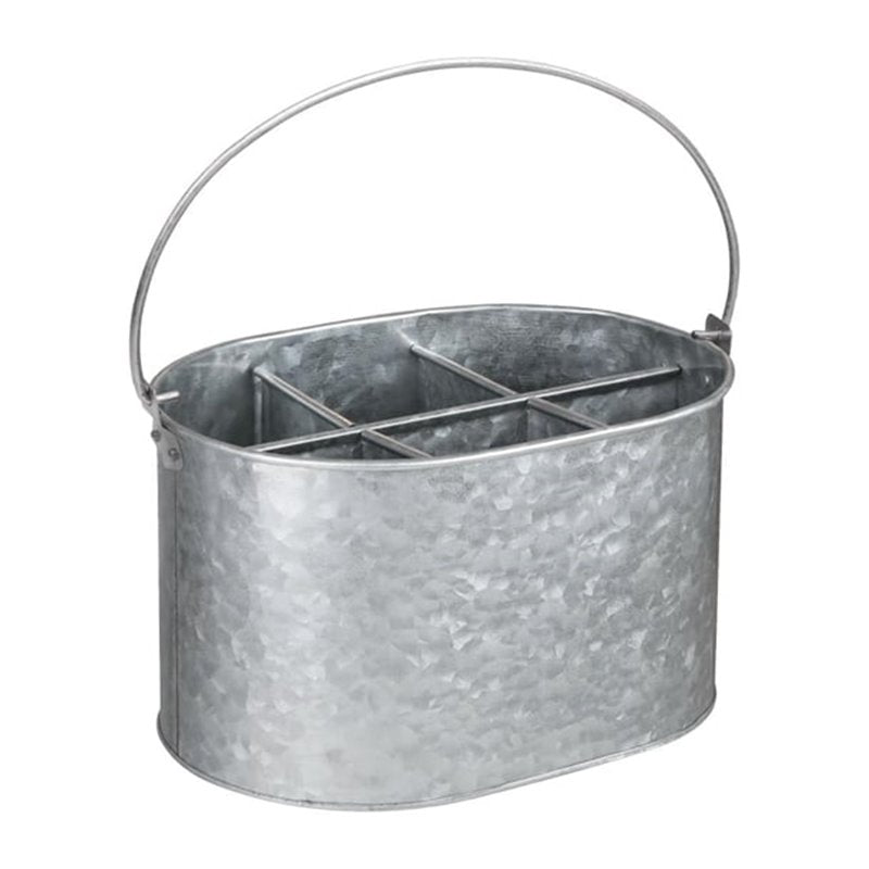 Olympia Galvanised Steel Table Tidy - 135(H)x245(W)x175(D)mm