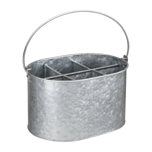 Olympia Galvanised Steel Table Tidy - 135(H)x245(W)x175(D)mm