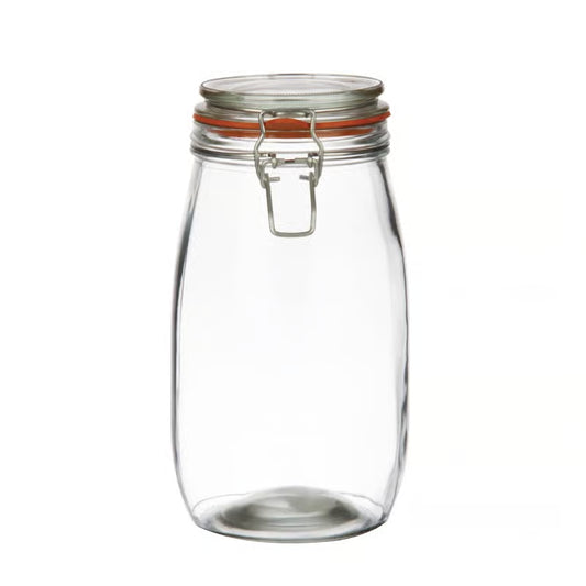 Vogue Clip Top Preserve Jar 1500ml - Capacity: 1.5Ltr. Material: Glass