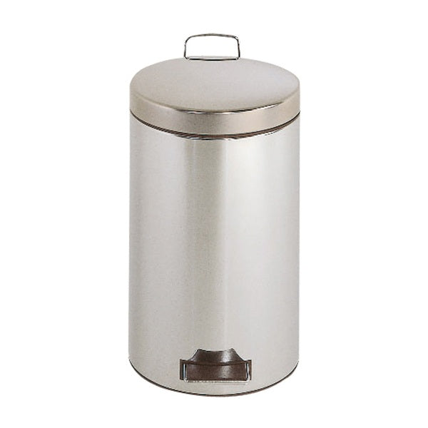 Pedal Bin Chrome 12ltr Plastic Liner