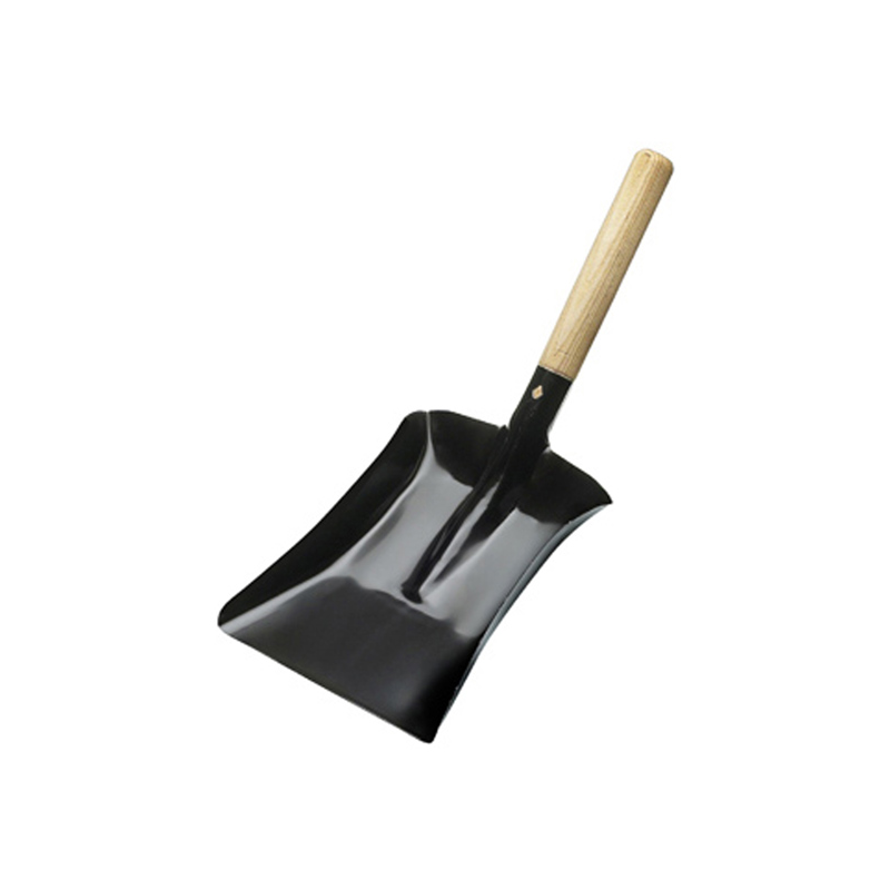 Shovels - Metal Shovel With Wooden Handle 9"