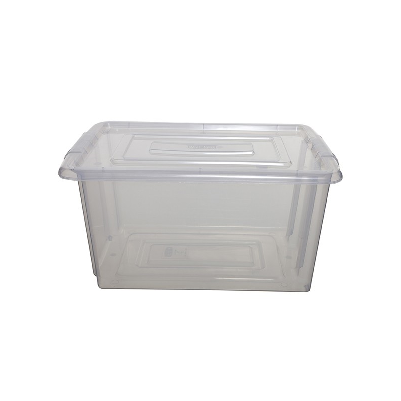 Whitefurze Large Storage Box and Lid Natural Dimensions W59 x D40 x H29cm