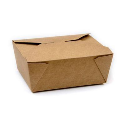 No 6A Dispo-Pak Kraft Food Container 25oz x 675